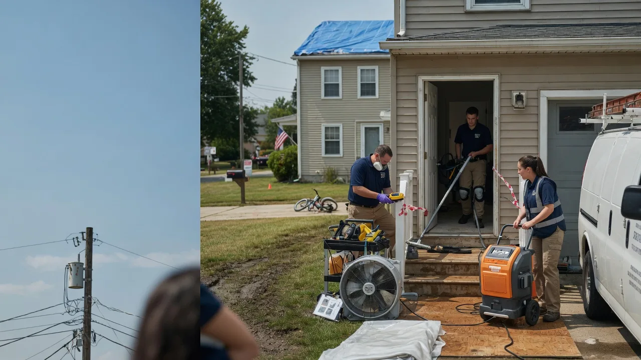 Water Damage Repair in Urbana, OH near me